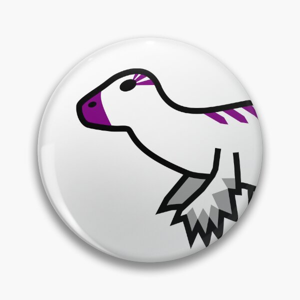 Item preview, Subtle Asexual Pride Utahraptor – Minimalist Paleo Art designed and sold by JayMakesTiktok.
