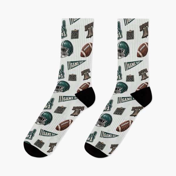Item preview, Philadelphia Football Pattern – Green Game Day designed and sold by SnugbugStudios.