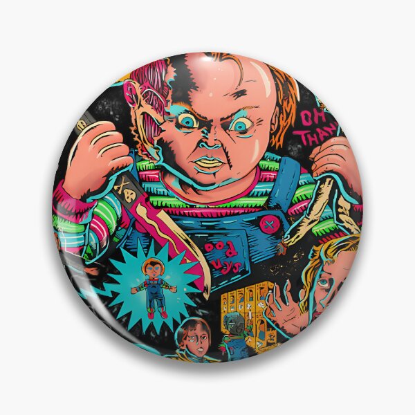 Item preview, Child's Play Chucky designed and sold by RetroGalaxies.