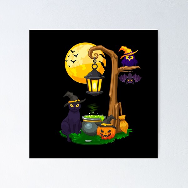 Item preview, happy Halloween cat designed and sold by stormk10.
