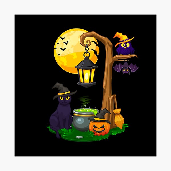 Item preview, happy Halloween cat designed and sold by stormk10.
