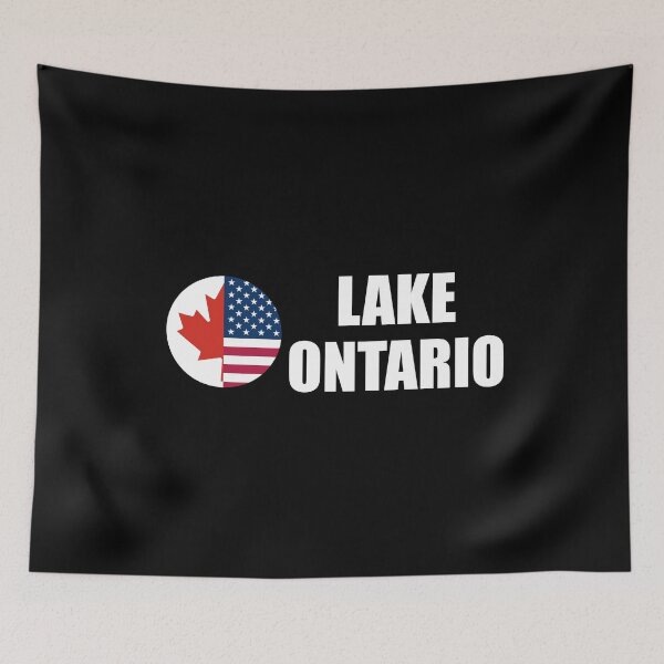 Item preview, Lake Ontario Est 1615 - Canadian Flag designed and sold by PixVib.