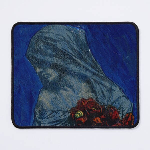 Item preview, Madonna of the Crimson Bloom designed and sold by ElvisSantanaArt.