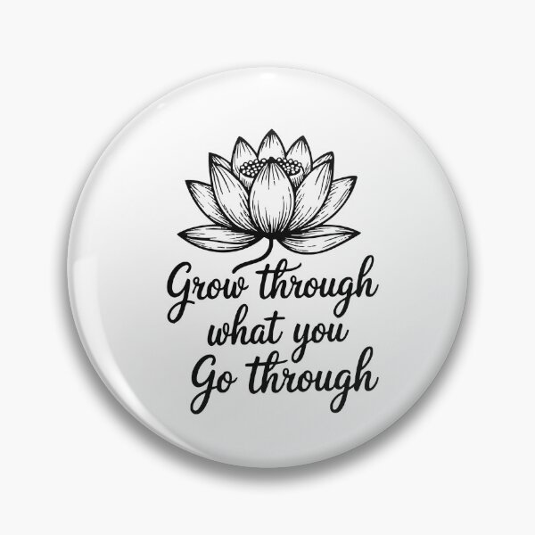 Item preview, Lotus Wisdom Yoga Quote designed and sold by NiftyWrx.