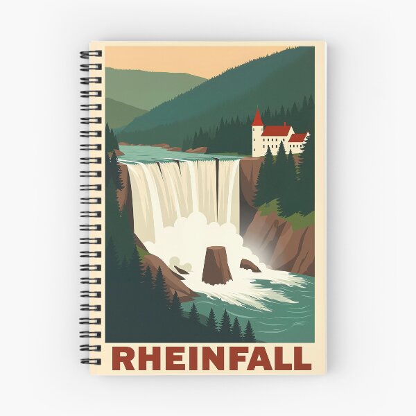 Item preview, Rhine Falls Schaffhausen Switzerland – Vintage Travel designed and sold by IdeaSmith.