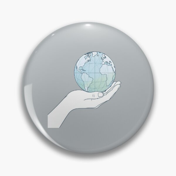 Item preview, A globe held in the hand designed and sold by MagelliShop.