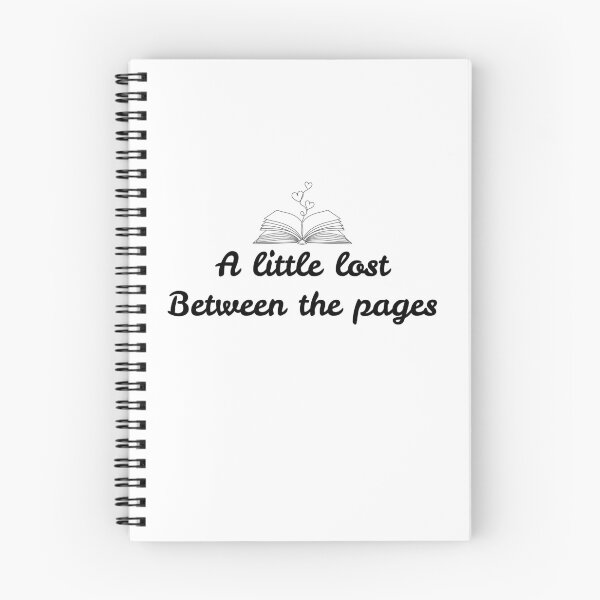 Item preview, A little lost between the pages designed and sold by AfterHourNotes.