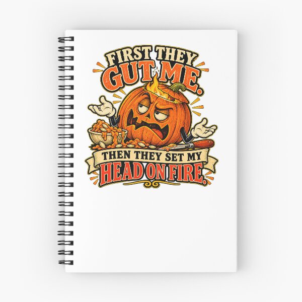 Item preview, FIRST THEY GUT ME. THEN THEY SET MY HEAD ON FIRE designed and sold by WheelieGdArt.