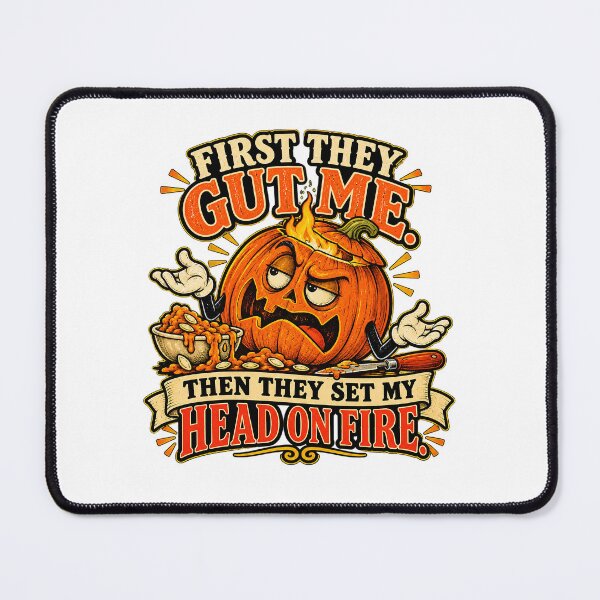 Item preview, FIRST THEY GUT ME. THEN THEY SET MY HEAD ON FIRE designed and sold by WheelieGdArt.