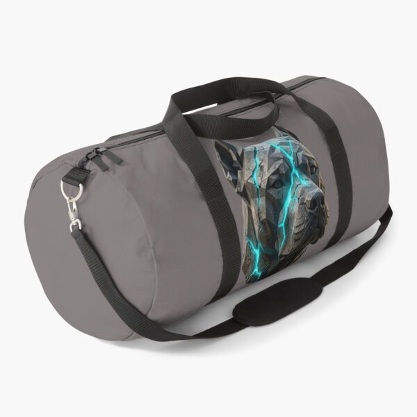 Item preview, Geometric Volcanic Presa Canario Dog Basalt Stone Cyberpunk Emblem designed and sold by EfectoCreativo.