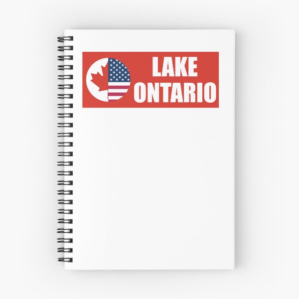 Item preview, Lake Ontario Est 1615 - Canadian Flag designed and sold by PixVib.
