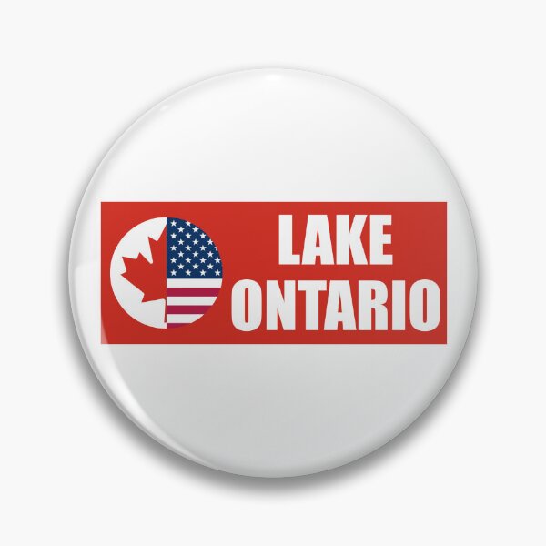 Item preview, Lake Ontario Est 1615 - Canadian Flag designed and sold by PixVib.