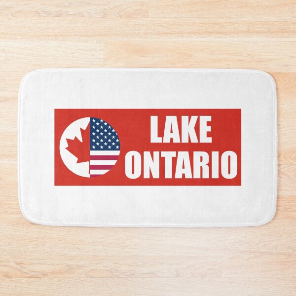 Item preview, Lake Ontario Est 1615 - Canadian Flag designed and sold by PixVib.