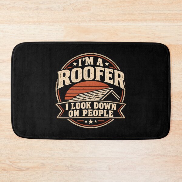 Item preview, Funny Roofer designed and sold by DemureArtsy.