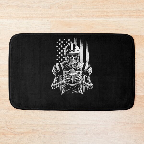 Item preview, Skeleton Football Player Number 99 American Flag Distressed Sports Horror Apparel designed and sold by slmfams.