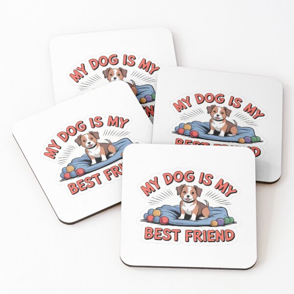 Item preview, My Dog is My Best Friend designed and sold by NiftyWrx.