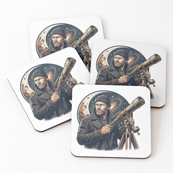 Item preview, Vintage Astrophotographer Portrait designed and sold by eduardoroa22.