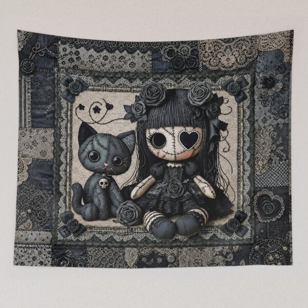 Item preview, Little Stitch‑ups: Stitched Companions designed and sold by JacquiTaylorArt.