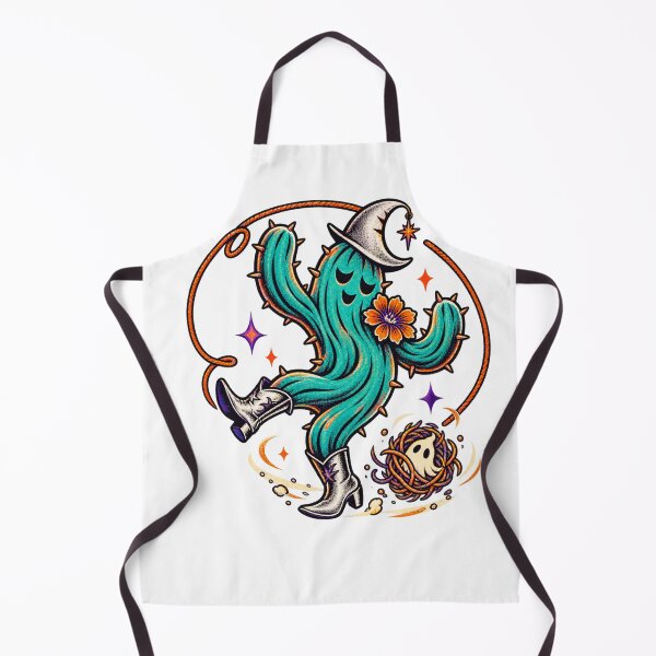 Item preview, Midnight Cactus Dance – Spooky Western Desert Spirit designed and sold by ODDLUME CLUB.