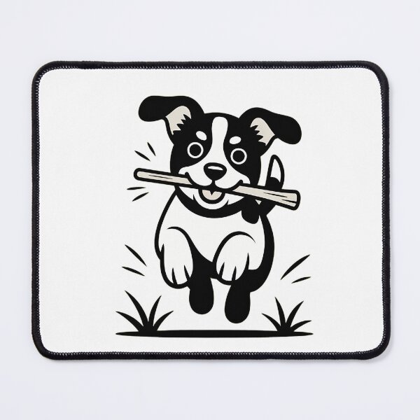 Item preview, Playful Black and White Dog Mom designed and sold by NiftyWrx.