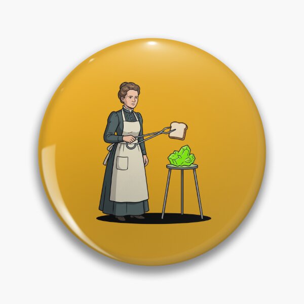 Item preview, Marie Curie Toasting Bread On Radium designed and sold by Rare By Hero.