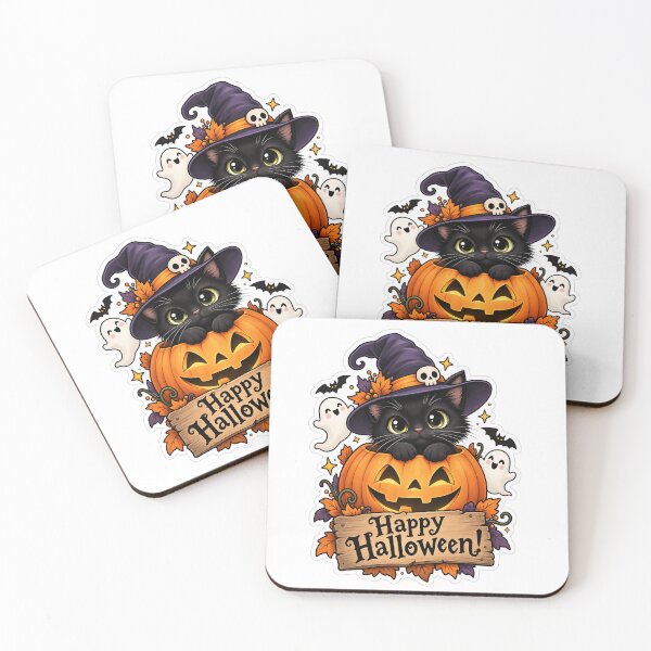 Item preview, Happy Halloween Kitten designed and sold by My Redbubble Shop.
