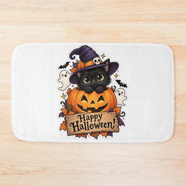 Item preview, Happy Halloween Kitten designed and sold by My Redbubble Shop.