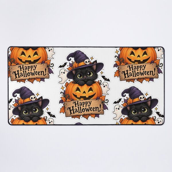 Item preview, Happy Halloween Kitten designed and sold by My Redbubble Shop.