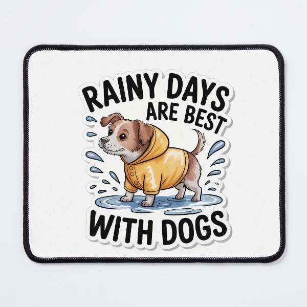 Item preview, Rainy Days with Paws designed and sold by NiftyWrx.