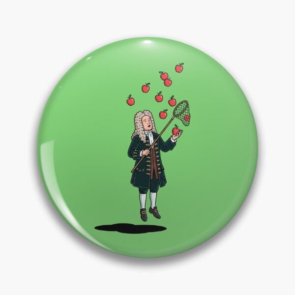 Item preview, Isaac Newton Catching Floating Apples designed and sold by Rare By Hero.