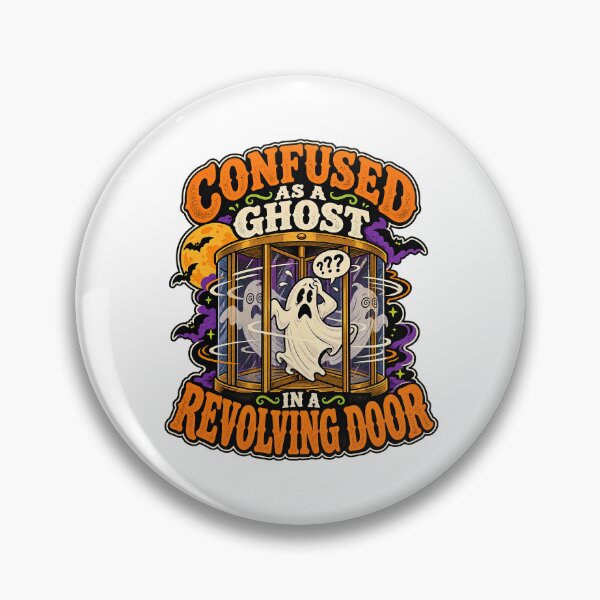 Item preview, CONFUSED AS A GHOST IN A REVOLVING DOOR designed and sold by WheelieGdArt.