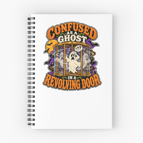 Item preview, CONFUSED AS A GHOST IN A REVOLVING DOOR designed and sold by WheelieGdArt.