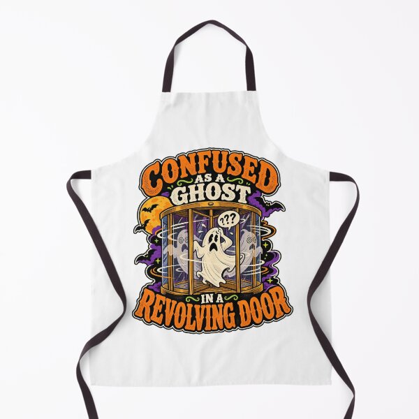 Item preview, CONFUSED AS A GHOST IN A REVOLVING DOOR designed and sold by WheelieGdArt.
