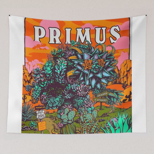 Item preview, Primus Original Custom Vintage Music Band Tee Unique Poster Wall Art designed and sold by Cool Robot Bro..