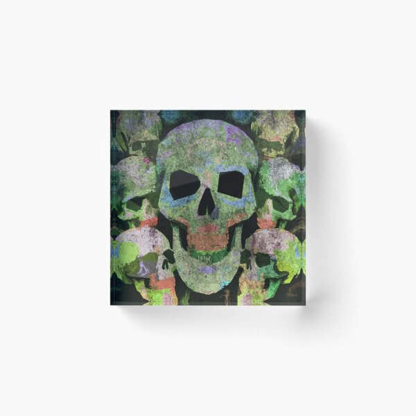Item preview, Abstract skulls designed and sold by kinpirks.