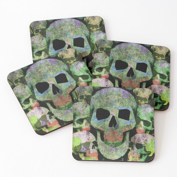 Item preview, Abstract skulls designed and sold by kinpirks.