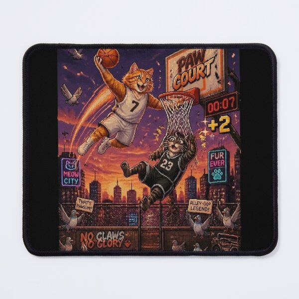 Item preview, Cat Basketball Comic designed and sold by Be-Random.