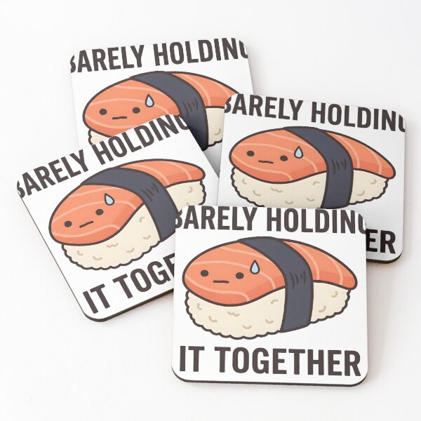 Item preview, The Exhausted Salmon Sushi designed and sold by nnnememtw.