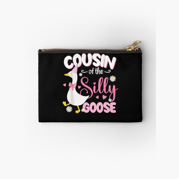 Item preview, Cousin Of The Silly Goose Party Hat Pink Bow Daisies Cute Family Humor Apparel designed and sold by slmfams.