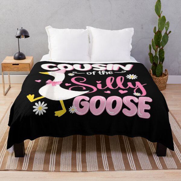 Item preview, Cousin Of The Silly Goose Party Hat Pink Bow Daisies Cute Family Humor Apparel designed and sold by slmfams.