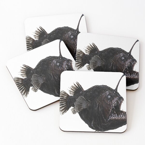Item preview, Anglerfish Melanocetus Johnsonii – Deep Sea Art designed and sold by Helt-enkelt.