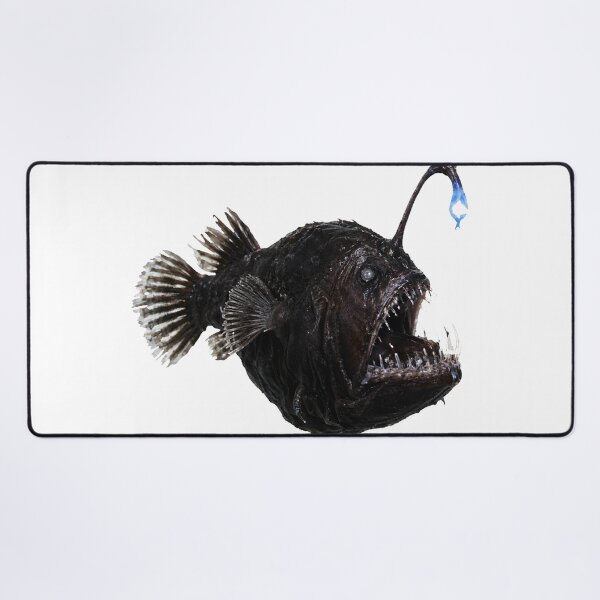 Item preview, Anglerfish Melanocetus Johnsonii – Deep Sea Art designed and sold by Helt-enkelt.