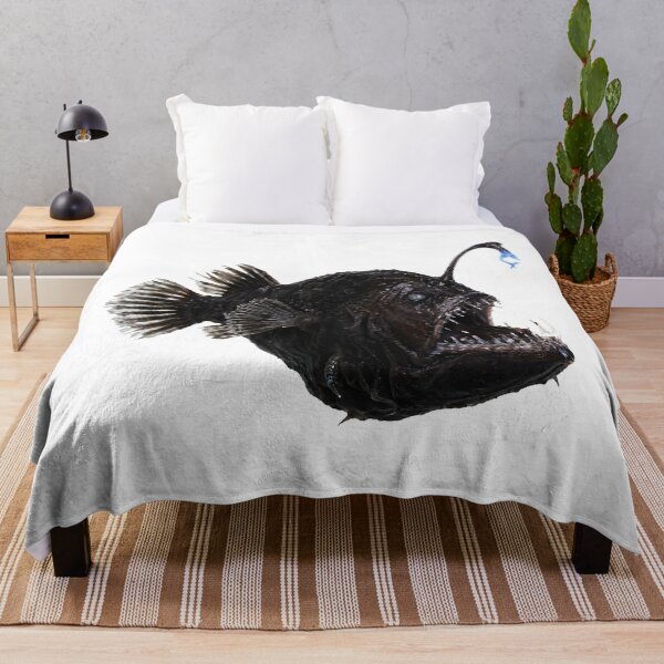 Item preview, Anglerfish Melanocetus Johnsonii – Deep Sea Art designed and sold by Helt-enkelt.