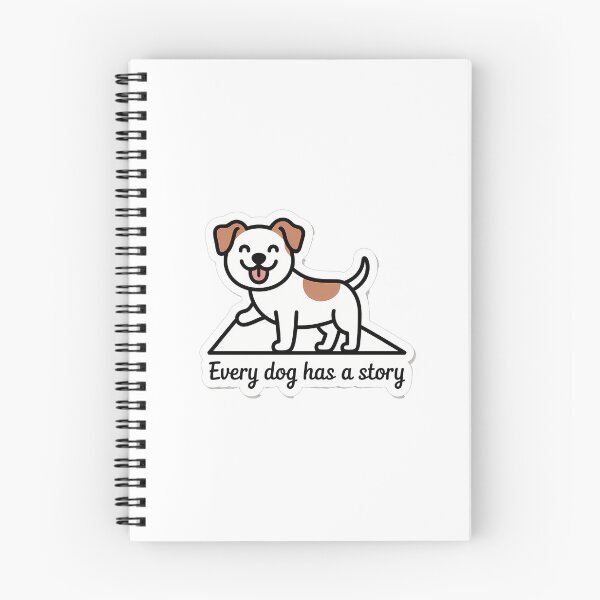 Item preview, Every Dog Has a Story designed and sold by NiftyWrx.