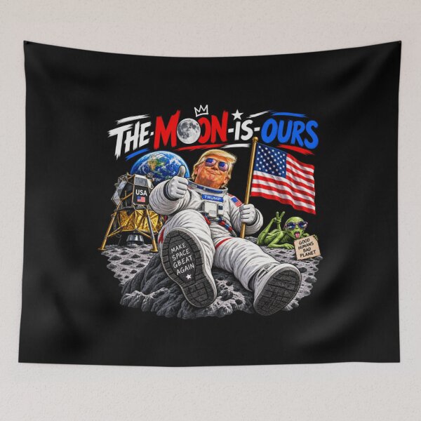 Item preview, The Moon Is Ours designed and sold by DrewGutkows.