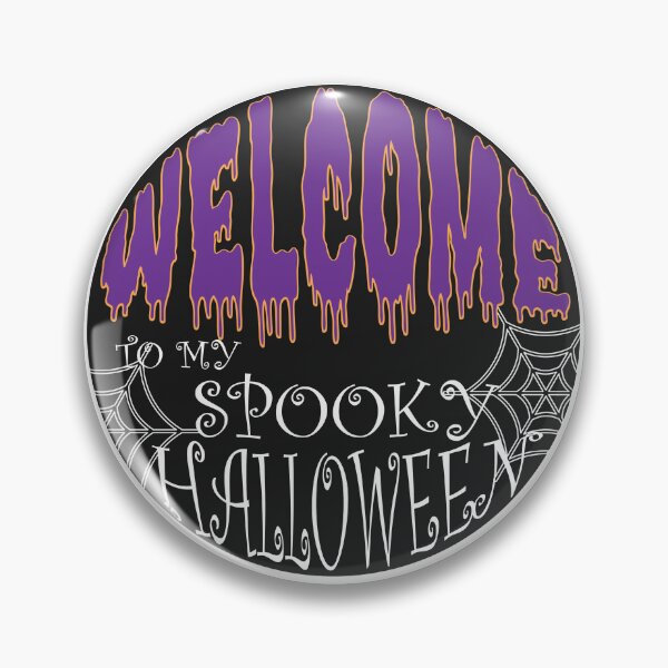 Item preview, WELCOME TO MY SPOOKY HALLOWEEN designed and sold by Maory Salazar Resin Art and more.