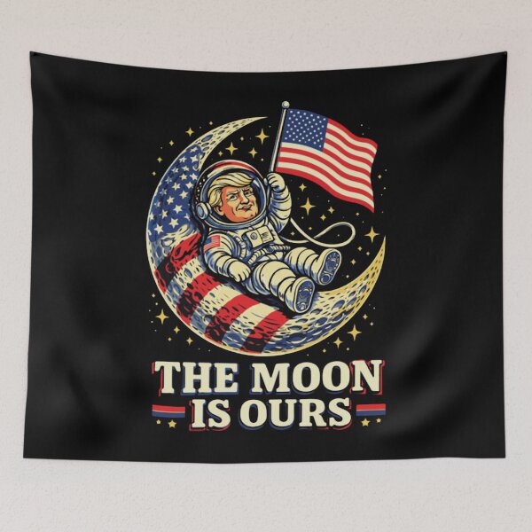 Item preview, The Moon Is Ours designed and sold by DrewGutkows.