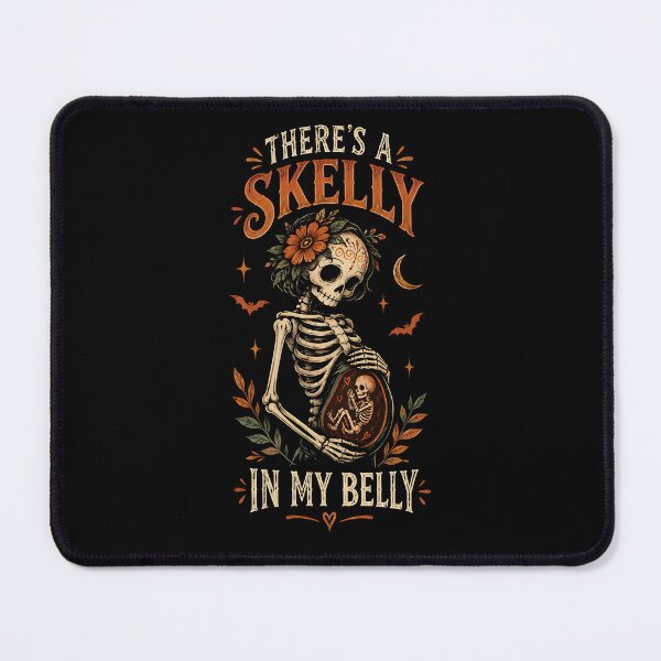 Item preview, There's a Skelly In My Belly designed and sold by LovelyEvaDesign.