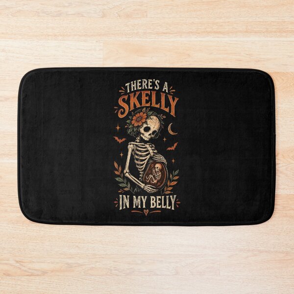 Item preview, There's a Skelly In My Belly designed and sold by LovelyEvaDesign.