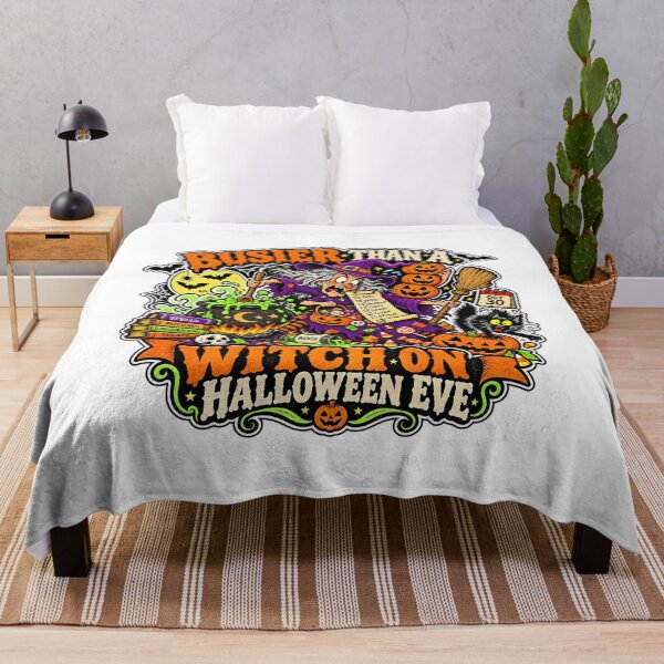 Item preview, BUSIER THAN A WITCH ON HALLOWEEN EVE designed and sold by WheelieGdArt.